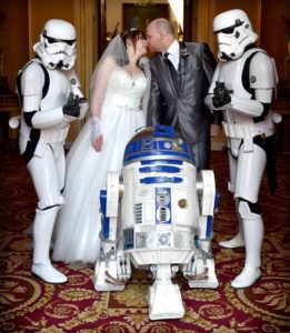 Star Wars themed wedding
