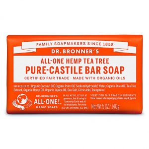 Dr. Bronner's Pure castile bar soap