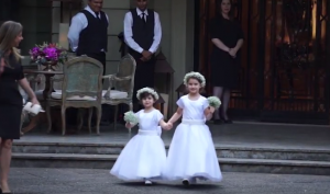 Flower girls from Harry Meghan wedding