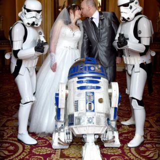 Star-Wars-wedding Star Wars themed wedding