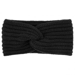 Accessorize Ladies Black Stylish Soft Knitted Bando Headband