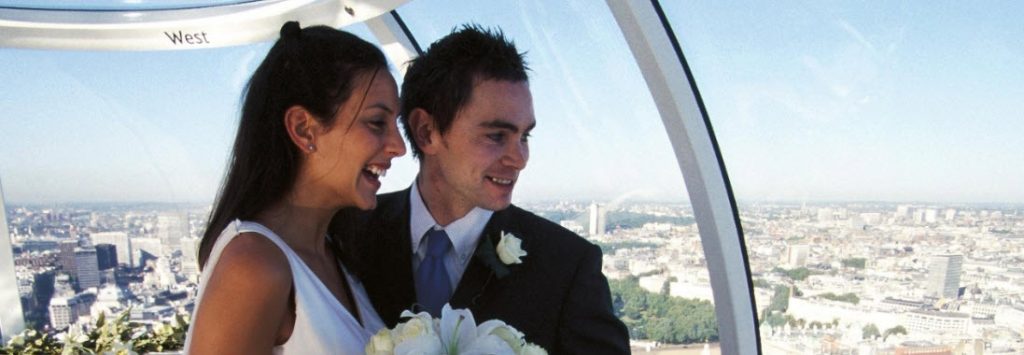 Getting married at the London Eye
