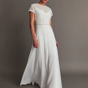 Angela lace bridal dress by Monsoon at GettingHitched