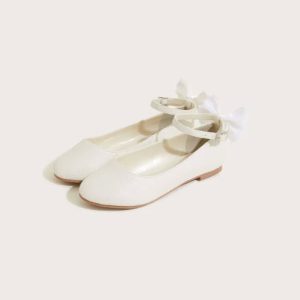Organza bow ballerina flats by Monsoon at GettingHitched