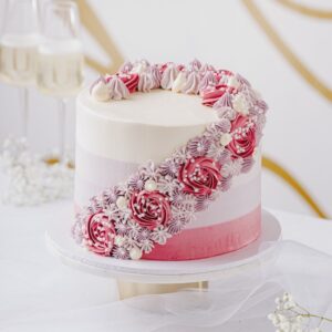 Floral Waterfall Cake