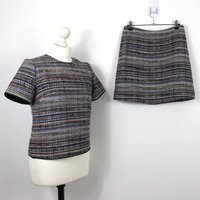 *new* Marcs Tweed Skirt & Top Multi Size: 8