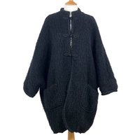 Anna Roose 100% Wool Vintage Cape Coat Black Size: One Size