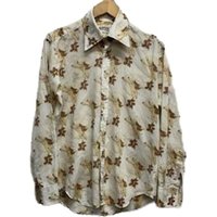 Jaytex London Vintage Dress Shirt Beige Size: L