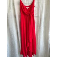 Ted Baker Dress Neon Coral Size: 8