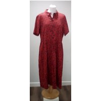 Toast Dress Red Size: 16