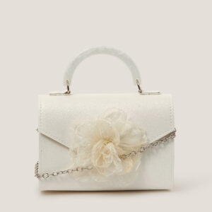 Organza Flower Glitter Bag