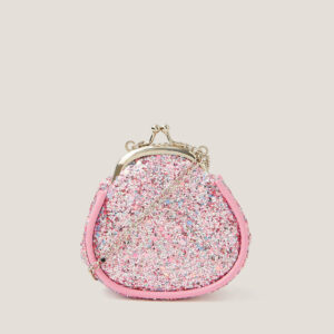 Mini Glitter Clip Frame Bag