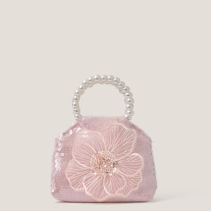 Leila Sequin Flower Bag