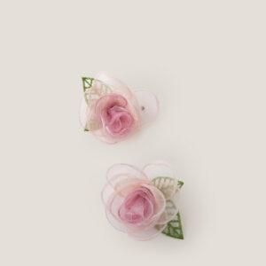 2-Pack Rose Hair Clips