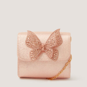 Jewel Butterfly Glitter Bag