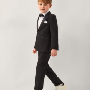 Benjamin 4-Piece Tuxedo Suit Black
