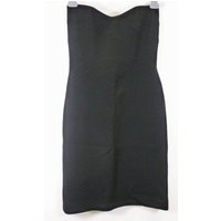 Reiss Strapless Short Dress Black Size: 10