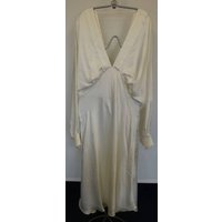 Nazli Ceren Mila Wedding Dress Ivory Size: L