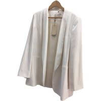 Jacques Vert Occasion Jacket White Size: 20