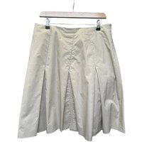 Akris Knee-length Skirt Beige Size: 16