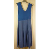 Crea Concept Dress -viscose/nylon Blue Size: 12