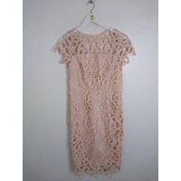 Coast Nwt Women's Cutwork Occassion Dress Blush Size: 12