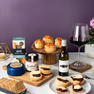 Vintage Cheese & Wine Gift Hamper