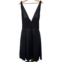 Jenny Packham Women Dress 51% Nylon Black Size: M