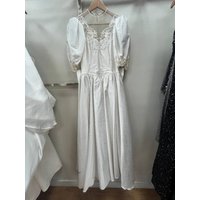 Unbranded Vintage Wedding Dress White Size: 8