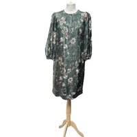 's Max Mara Silk Summer Dress Green Multi Size: 4