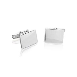 Sterling Silver Engravable Cufflinks