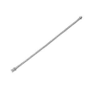 18ct White Gold 5 Carat Diamond Tennis Bracelet