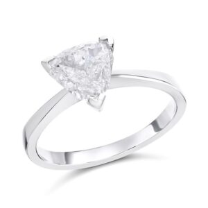 Platinum Diamond Solitaire Engagement Ring - 1.2ct - H/I1